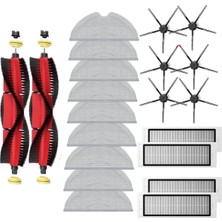 Arcane S5 S5MAX S6 Maxv Pure E4 E5 Robot Süpürge Yedek Parçaları Ana Yan Fırça Hepa Filtre Paspas (Yurt Dışından)