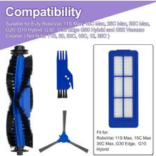 Arcane 11S MAX,15C MAX,30C MAX,39C MAX,G10 G20 G30 G32 Robot Süpürge Fırça Filtreleri Aksesuarları Için Yedek Parçalar (Yurt Dışından)