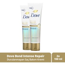 Dove Durulanmayan Saç Bakım Kremi Bond Intense Repair 150 ml X2