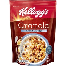 Kellogg's Granola Karışık Meyveli 340 gr x 10 Adet, %45 Yulaf Içerir, Lif Kaynağı, %20 Kurutulmuş Meyve