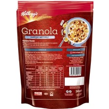 Kellogg's Granola Karışık Meyveli 340 gr x 10 Adet, %45 Yulaf Içerir, Lif Kaynağı, %20 Kurutulmuş Meyve