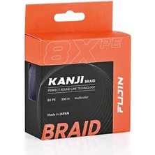 Fujin Kanji 8x 300MT Multi Color Pe Line 0.185MM