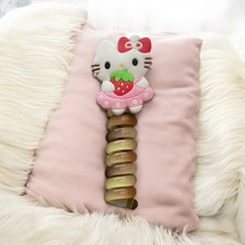 Gigi Giyim Hello Kity Desenli Spiral Yaylı Makarna Toka