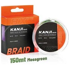 Fujin Kanji 8x 150MT Moss Green Pe Line 0.205MM