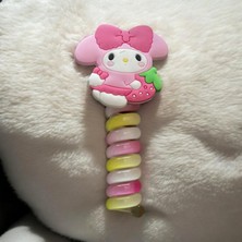 Gigi Giyim Hayvan Desenli Spiral Yaylı Makarna Toka