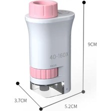 Bnm Mini  Ayaksız El Mikroskobu (Çocuklar için -Cep boy)Küçük bilim insanları ve meraklı kaşifler için harika bir fırsat!
