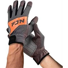 Fujin Pro Angler Trolling Gloves Grey M/l