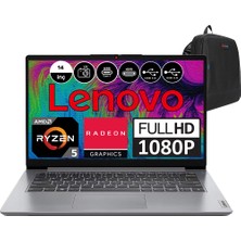 Lenovo Ideapad 1 14ALC7 Amd Ryzen 5 5625U 8gb 1tb SSD 14" Freedos Taşınabilir Bilgisayar 82R30096TXF02 + Zetta Çanta