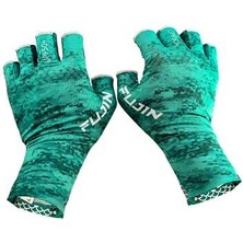 Fujin Pro Angler Summer Gloves Green M/l