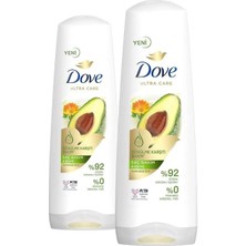 Dove Ultra Care Saç Bakım Kremi Dökülme Karşıtı Bakım Avokado Özü 350 ml X2