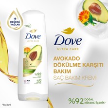 Dove Ultra Care Saç Bakım Kremi Dökülme Karşıtı Bakım Avokado Özü 350 ml X2