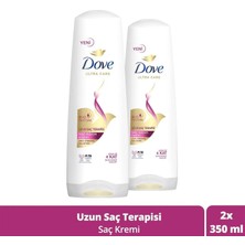 Dove Ultra Care Saç Bakım Kremi Uzun Saç Terapisi Uzun Yıpranmış Saçlar Için 350 ml X2