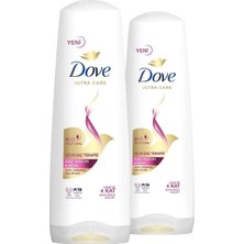 Dove Ultra Care Saç Bakım Kremi Uzun Saç Terapisi Uzun Yıpranmış Saçlar Için 350 ml X2