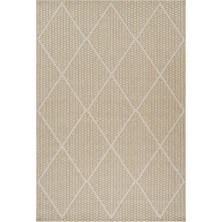 Venucci Home & Living Larin Modern Sisal Jüt Toz Vermez Balkon Bahçe Mutfak Kilimi