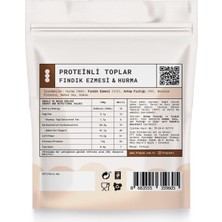 Proteinli Meyve Topları - Antep Fıstığı Kaplı & Fındık Ezmeli x 12