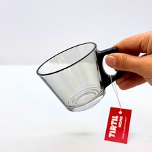 Tırtıl Home Paşabahçe Vela Çay Takımı Füme