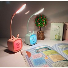 Dunairo Tv Tasarımlı Kademeli Şarjlı Masa Lambası LED Gece Lambası Akrobatik