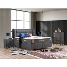 İmaj Organic Set Baza Yatak Başlık  Çift Kişilik 200x200 cm