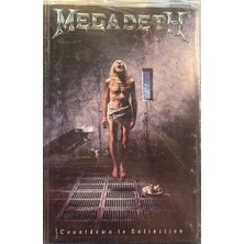 Megadeth – Countdown To Extinction 1992 Baskı (Kaset)