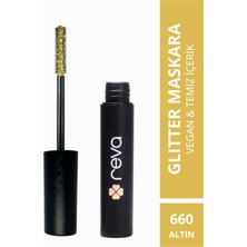 Reva Gold Length & Definition Glitter Mascara-Altın Uzatan & Belirginleştiren Simli Maskara 660