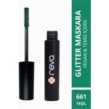 Reva Green Length & Definition Glitter Mascara-Yeşil Uzatan & Belirginleştiren Simli Maskara 661