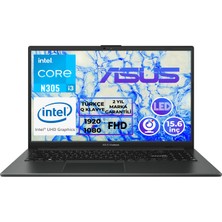 Asus Vivobook Go 15 I3-N305 8gb 1tb SSD 15.6" Fhd Freedos Laptop E1504GA-NJ276 003