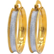 Bz Altın Kaplama Küpe KP-104