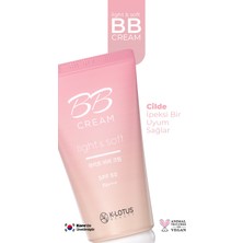 K-Lotus Beauty Light & Soft İnce Yapılı Hafif Kapatıcı BB Krem Spf 50 Pa+++ 45 ml