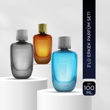 Imprimé 3'lü EDP Erkek Parfüm Seti (Mer 100 ml + Horizon 100 ml + Antique 100 ml)