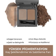 Kaş Farı Kahve - Kaş Şekillendirme ve Sabitleme Farı - Perfect Fix Brow Palette 702 Brown