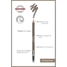 Alix Avien Fırçalı Kaş Kalemi - Eyebrow Expert Powder Liner 101 Nude Brown