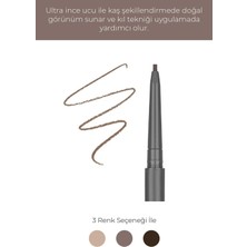 Alix Avien Kaş Kalemi Retractable Eyebrow Pencil 02 Light Brown