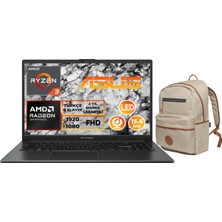 Asus Vivobook Go 15 Ryzen 3 7320U 8gb 256GB SSD 15.6" Fhd W11P Laptop + Çanta E1504FA-NJ097 010