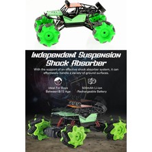 Sole 1:16 Big Foot Monster - Şarjlı, 360 Derece Dönebilen El ve Kumanda Kontrollü, Metal Araba - Speed Pioneer