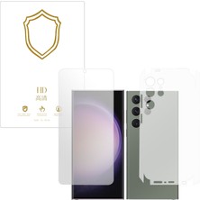 Microcase Samsung Galaxy S24 Ultra ile Uyumlu Full Tpu Ön Arka ve Yan 360 Nano Koruma- EKM116