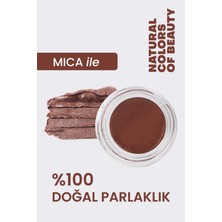 Bade Natural Krem Göz Farı Dark Chocolate 06 %100 Doğal