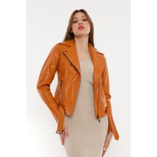 Basic & More Kadın Deri Ceket Bm-01