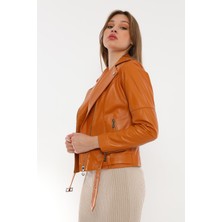 Basic & More Kadın Deri Ceket Bm-01