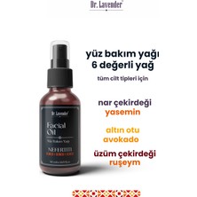 Dr. Lavender 6 Çeşit Esansiyel Doğal Yağlı Yüz Bakım Yağı