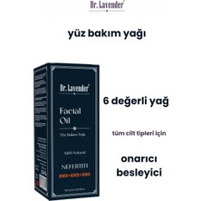 Dr. Lavender 6 Çeşit Esansiyel Doğal Yağlı Yüz Bakım Yağı