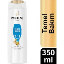 Pantene Pantene Şampuan Klasi̇k Bakım 350 ml Paket (3 Adet)