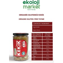 Ekoloji Market Organik Glutensiz Kekik 30 gr x3