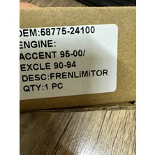 Ns Nilser Auto Parts Limitör Lcr Valfı Hyundai Accent 95-00 Excel 1990-1994 58775-241