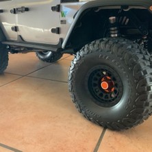 Unfathomable 4 Adet Metal Jant Jant Kapağı Anti-Gevşek Lastik Somunu Eksenel Scx6 Jeep Jlu Wrangler 1/6 Rc Paletli Araba Yükseltme Parçaları, 6 (Yurt Dışından)