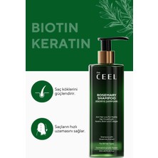 The Ceel Biberiye Şampuanı Hızlı Uzamaya Yardımcı Keratin BiotinKolajen Özlü 250 ml