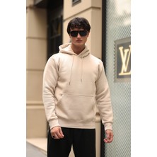 Comstar Üç Iplik Şardonlu Kanguru Cep Sweatshirt