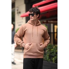 Comstar Üç Iplik Şardonlu Kanguru Cep Sweatshirt