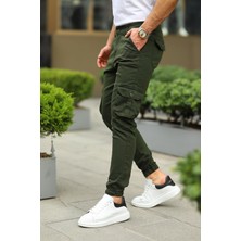 Comstar Erkek Bel Kemerli Körüklü Jogger Paça Lastikli Pantolon