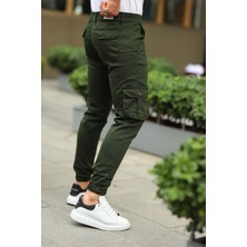 Comstar Erkek Bel Kemerli Körüklü Jogger Paça Lastikli Pantolon