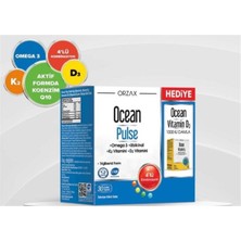 Ocean Pulse 30 Softjel Kapsül & Ocean Vitamin D3 1